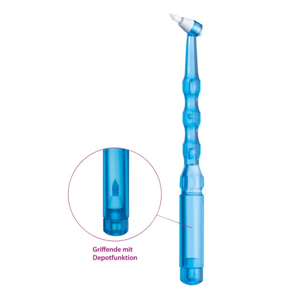 I-Prox P Interdentalbü. blau-tr.+4St Pa