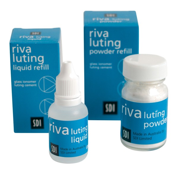 Riva Luting Pu.35g+Flü.24,3ml Kit