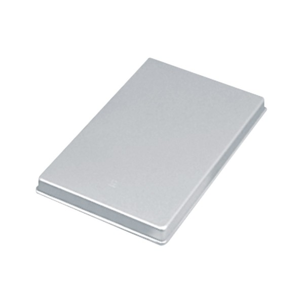 Tray Alu-Deckel mini ungel. grau St