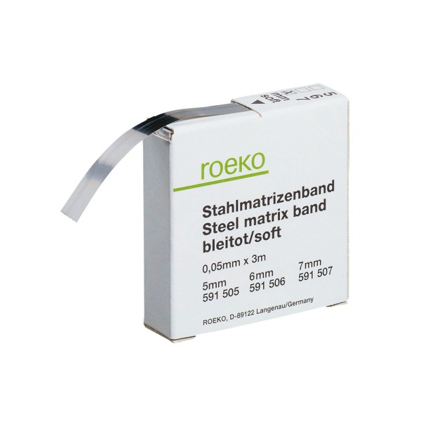 Stahlmatrizenband 6mm/0,05 Sp