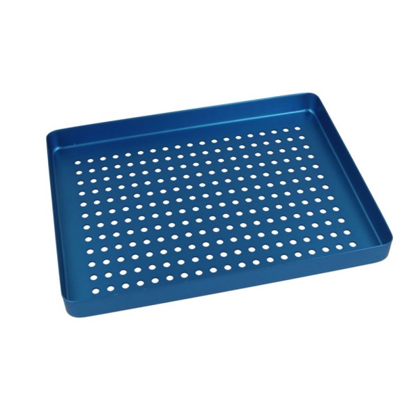 Tray Alu-Bodenteil mini gel.blau St