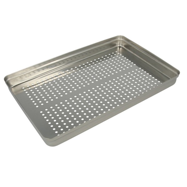 Tray Deckel gel. 18x28 Edelst. St