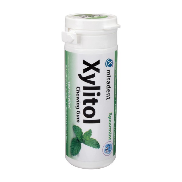 miradent Xylitol Gum Spearmint 30St