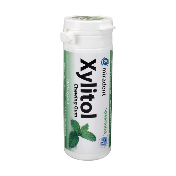 miradent Xylitol Gum Spearmint 12x30St