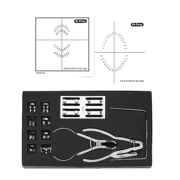 Kofferdam-Klammer-Satz Kit