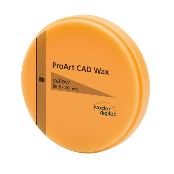 ProArt CAD Wax yellow 98.5 20mm St