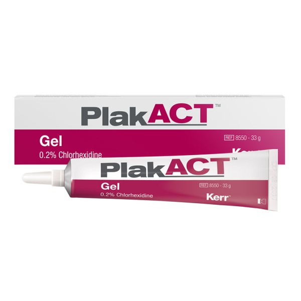 PlakACT-Gel 0,2% Chlorhexidin Tube 33g