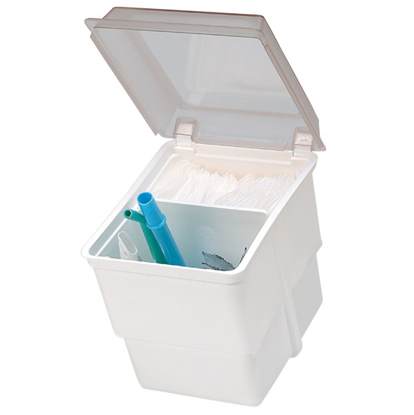 E-Z Storage Tub Deckel klar weiss St