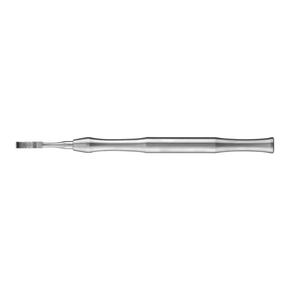 Osteotom Knochenmeissel 3mm gebogen  St