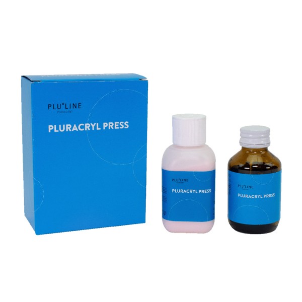 PLURACRYL PRESS Starterset rosa t., 1-1