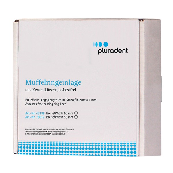 PLULINE MUFFELRINGEINLAGE 55mm, Rl