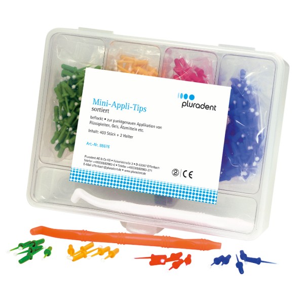 PLULINE MINI-APPLI-TIPS sort+Halt, 400St