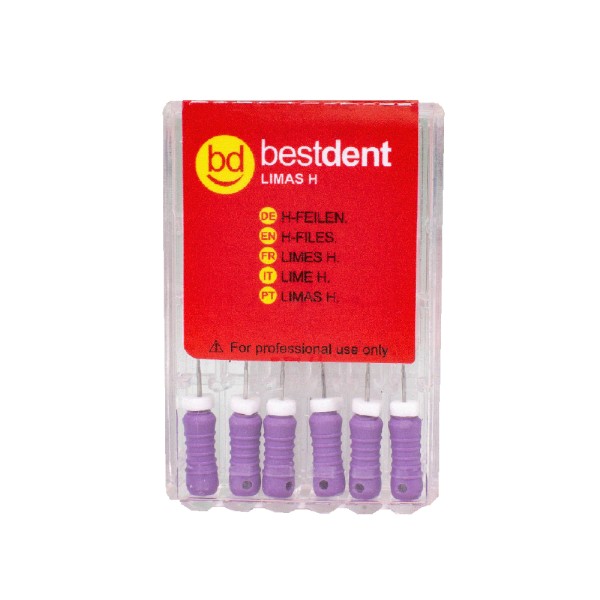 H-Files N.10 21mm Bestdent  6St