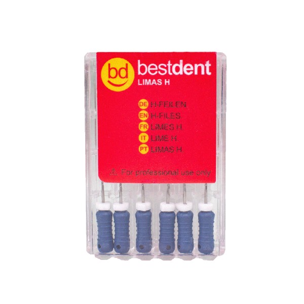 H-Files N.30 21mm Bestdent  6St