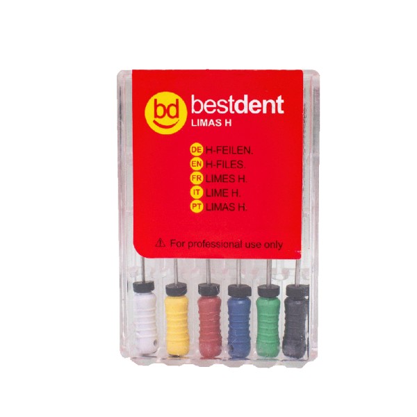 H-Files N.15-40 31mm Bestdent  6St