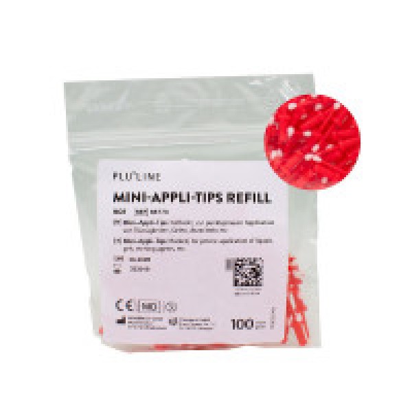 Mini-Appli-Tips rot 100St