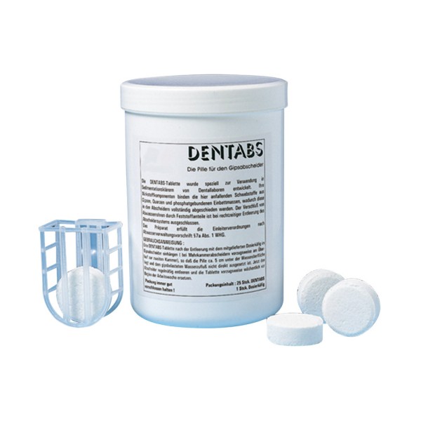 DENTABS f. Gipsabscheider 25St. Pa