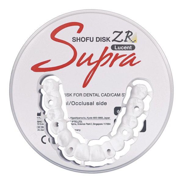 Shofu DISK ZR Lucent Supra 18mm A2  St