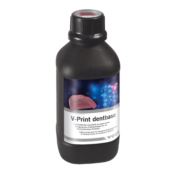 V-Print dentbase pink  1000g Fl